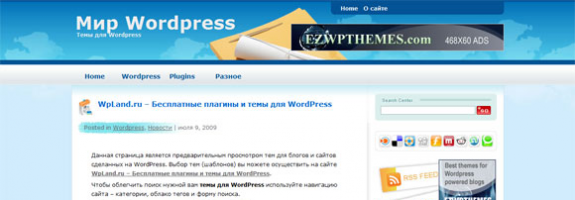 Шаблон для WordPress: Мы профессионалы