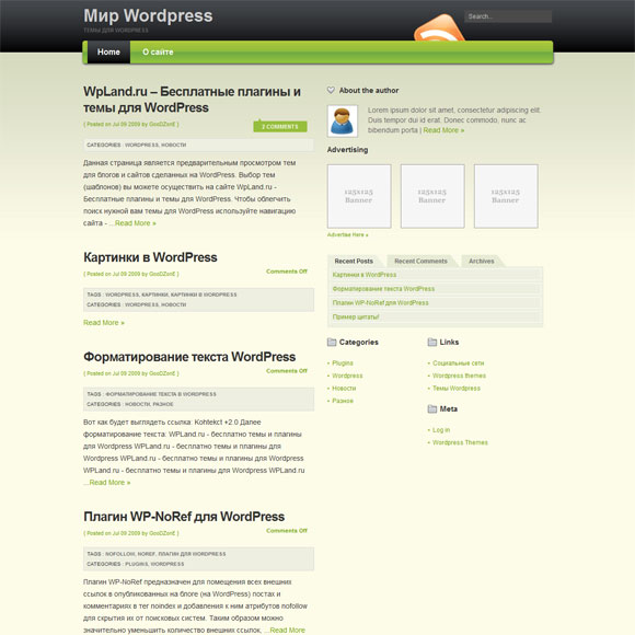 Премиум WordPress