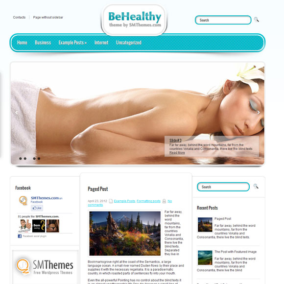 BeHealthy – медицинская премиум тема для wordpress